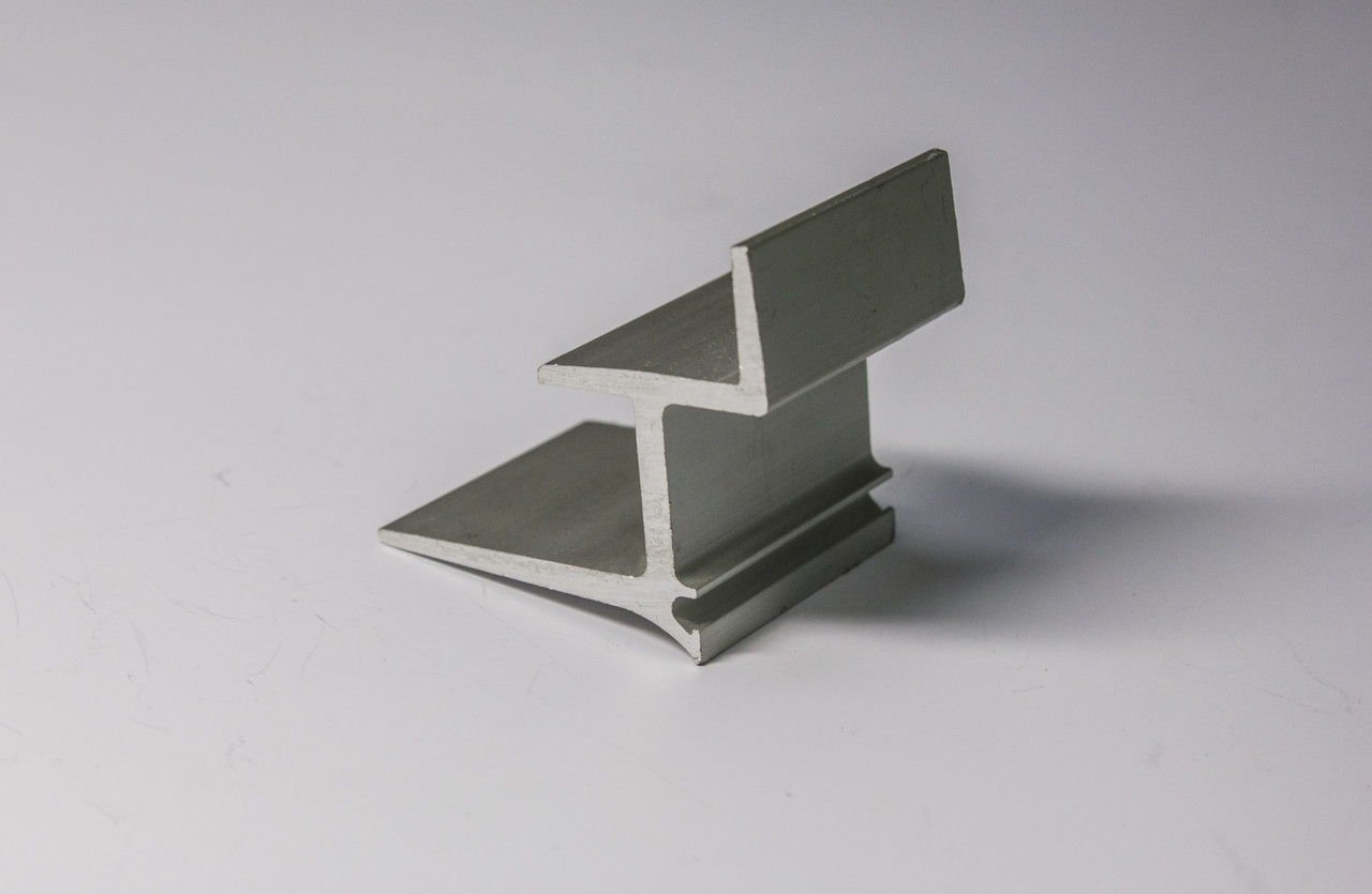 Алюмінієвий тримач ДСП для економ-панелей, торгового обладнання Екостар 3064 4 м, фото 1