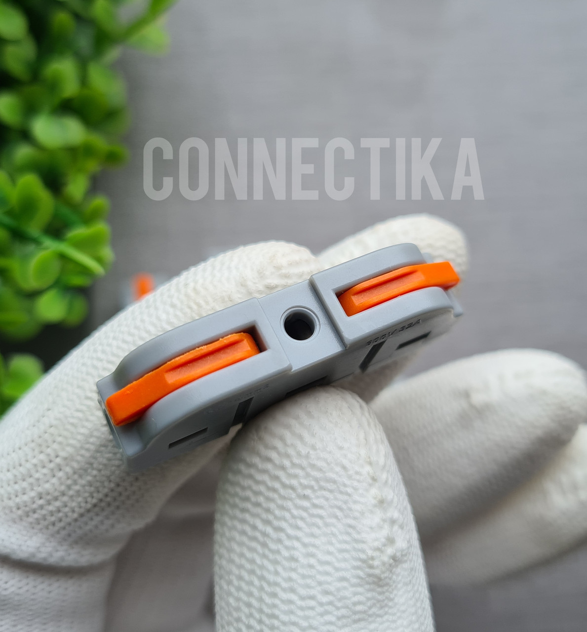 Проходная Клемма 221 WAGO 1+1 аналог Ваго клеммы 1х1, клеммник ...