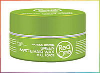 Воск для укладки волос Red One Green matte hair wax 150 мл