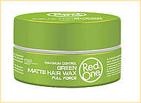 Red One Green matte hair wax матовый воск для укладки волос, 150 мл