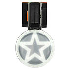 Ліхтар задній Стоп "Зірка", з USB-зарядкою, Чорний / Задня велофара на сідло / Велосипедна фара-мигалка, фото 6