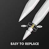Змінний металевий наконечник для Apple Pencil 1-го 2-го покоління GOOJODOQ 4.0 0.72 мм, фото 6