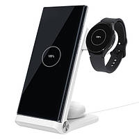 Бездротові зарядні станції для смартфонів Samsung, годинників Galaxy Watch, навушників Galaxy Buds