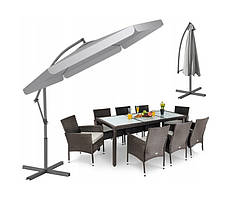 Парасолька садова ERICO GARDEN 3 м Сірий