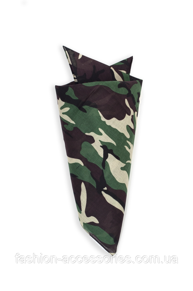 Бандана в задній кишені військова камуфльований Бандана класична камуфльований 4