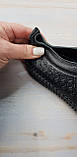 Жіночі чорні туфлі літні мокасини, фото 7