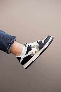 Кросівки чоловічі чорні Bape SK8 STA Kamo Black White (11264) 42