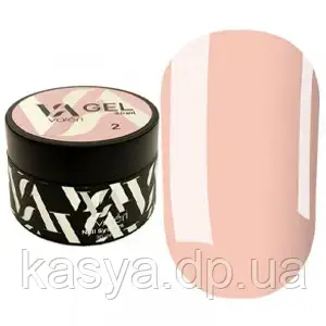Гель для наращування Valeri Builder Gel Nude №2, 30ml