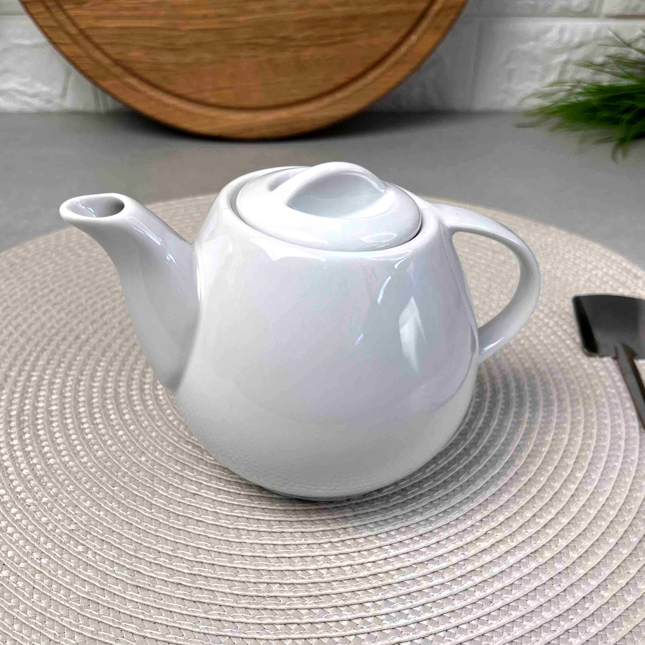 Чайник заварювальний білий Lubiana Wawel 450 мл (2020)