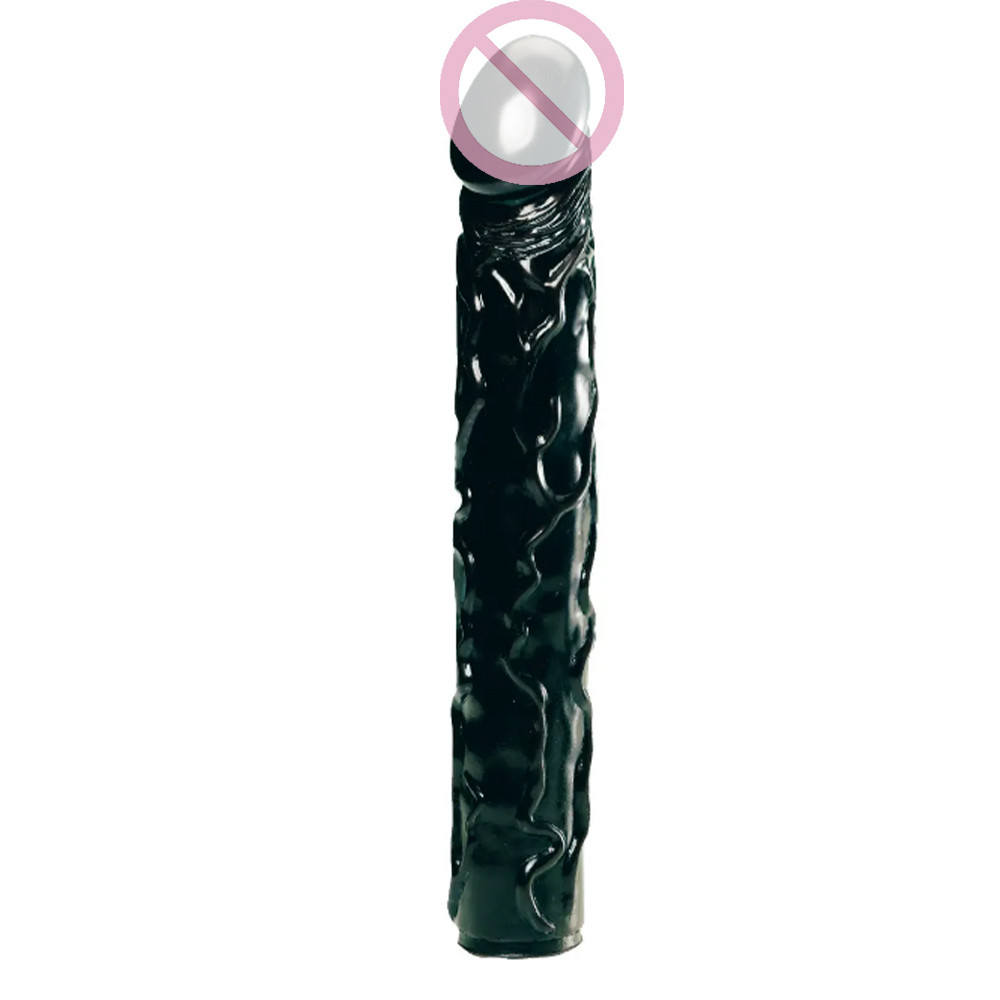 Фалоїмітатор чорний Big Bonanza 13 Black Butt Plug