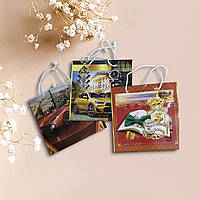 Подарунковий пакет квадратний 16*16*6см арт П3 No brand