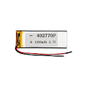 Акумулятор 4*27*70 (1200mAh 3,7 V)