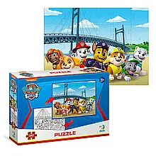 Пазли-розмальовка 2 в 1 "Paw patrol, Щенячий патруль" (30 деталей) арт. 200159