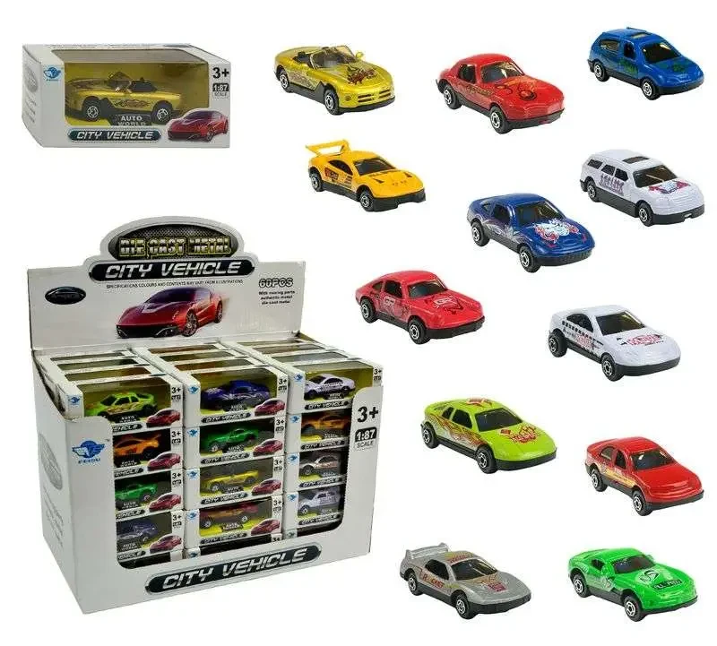 Машина метал-пластик JP 5109 (960/2) 60шт в дисплеї, 12 видів, /ЦІНА ЗА 1 ШТ/, фото 1