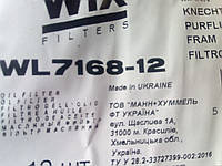 Фильтр масляный ВАЗ 2108, WIX (WL7168-12) без упак. (2108-1012005)