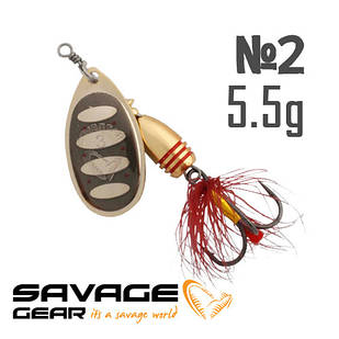 Блешня Savage Gear Rotex Spinner #2 (5.5g) col. 03-Gold