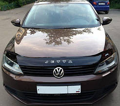 Мухобійка VT-52 Дефлектор на капот ВТ (Віп) для VW Jetta VI 2010+