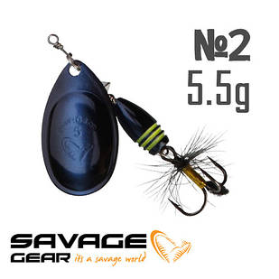 Блешня Savage Gear Rotex Spinner #2 (5.5g) col. 06-Black Purple