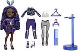 Лялька Рейнбоу Хай Кристал Бейлі Індиго фіолетова Серія 2 Rainbow High Krystal Bailey Indigo Dark Purple S2, фото 4