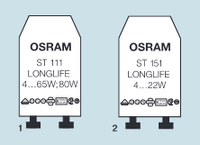 Стандартный стартер Osram 4-65W ST111