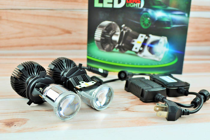 Купити Лампы LED мини-линзы Н4 Light Linz LENS"(72+10%Вт, 16000Лм ...