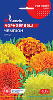 Бархатцы Чемпион семена (0,5 г), For Hobby, TM GL Seeds