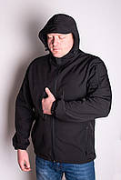 Куртка демисезонная софтшелл 100 46-56р черная