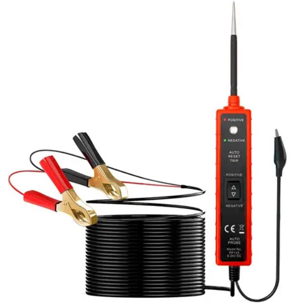 Тестер автомобільної електрики, перевірка цілісності ланцюга EM285 6-24В, фото 1