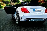 Дитячий електромобіль на акумуляторі Mercedes M 3981 з пультом радіокерування 1-5  років білий, фото 4