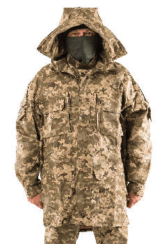 Куртка камуфляжна тактична для ЗСУ Brotherhood Gorka Піксель цифра