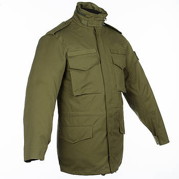 Куртка тактична Brotherhood M65 хакі олива демісезонна з пропиткою