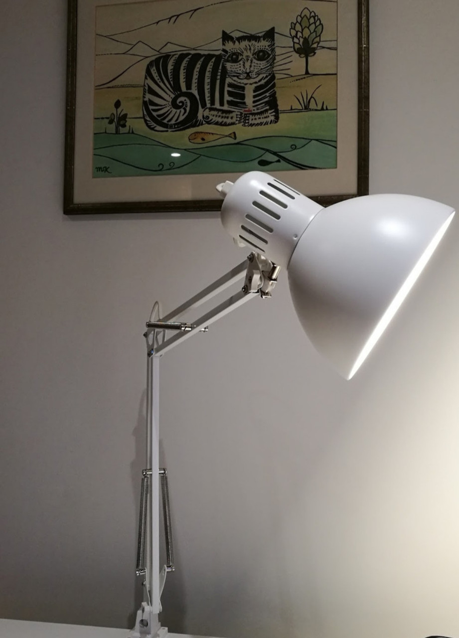 IKEA TERTIAL (703.554.55) Настольная лампа, белая - фото 8 - id-p1301540040