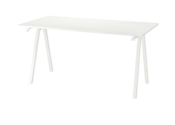 TROTTEN стіл, білий,160х80 см, 994.295.59
