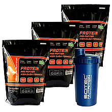 6 КГ PROTEIN (ПРОТЕІН) WPC+WPH 80%, ВСАА-16,6%, ICE CREAM PARTY GERMANY+ Спортивний шейкер у Подарунок!