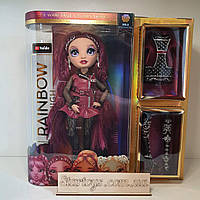 Кукла Рейнбоу Хай Мила Берримор Rainbow High Mila Berrymore Burgundy Red Fashion Doll