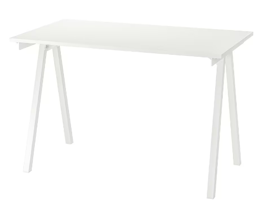 TROTTEN стіл, білий,120х70 см,294.249.42