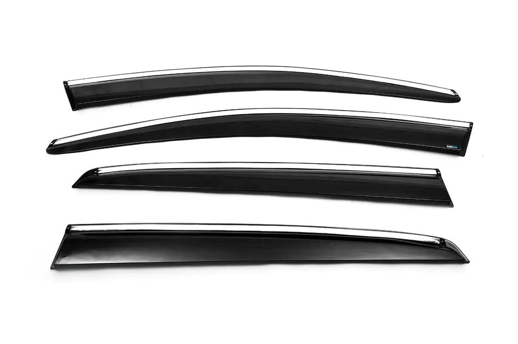 Дефлекторы окон (ветровики) Volkswagen Golf 6 (Фольксваген Гольф 6), plus1026002 - фото 1 - id-p1814700554
