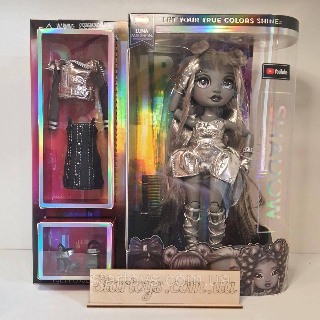 Лялька Рейнбоу Хай Шедоу Луна Медісон Rainbow High Shadow Luna Madison, фото 1