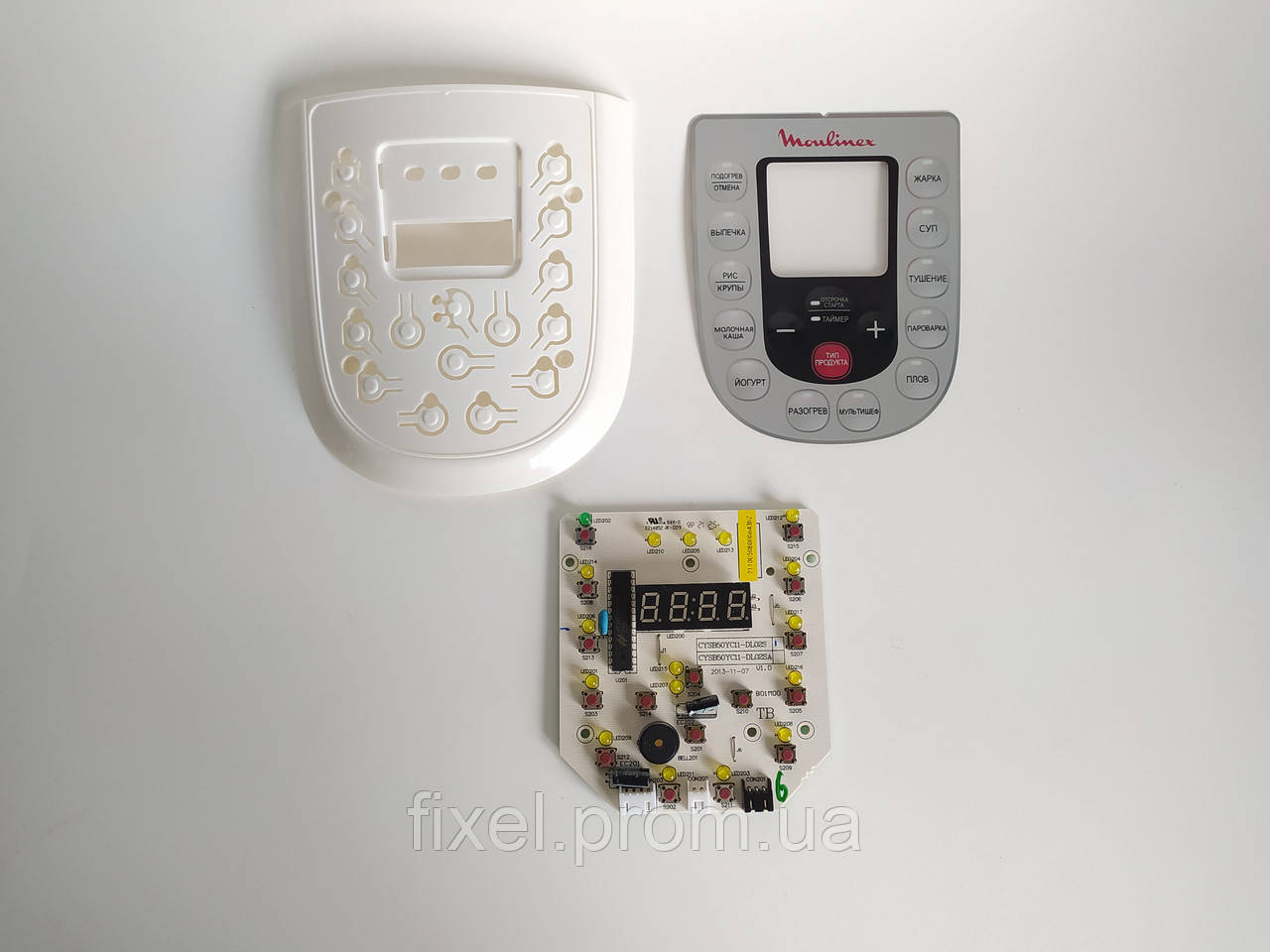 Плата управления + декоративные клавиши панели + аппликация для ...