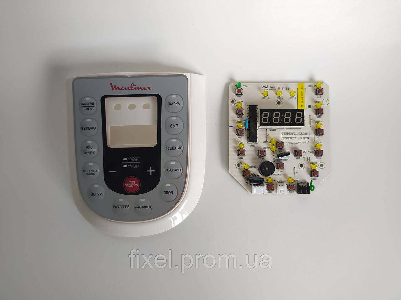 Плата управления + декоративные клавиши панели + аппликация для ...