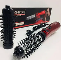 Фен-щітка для укладання волосся Gemei GM-4829 3в1 800 Вт Стайлер для укладання