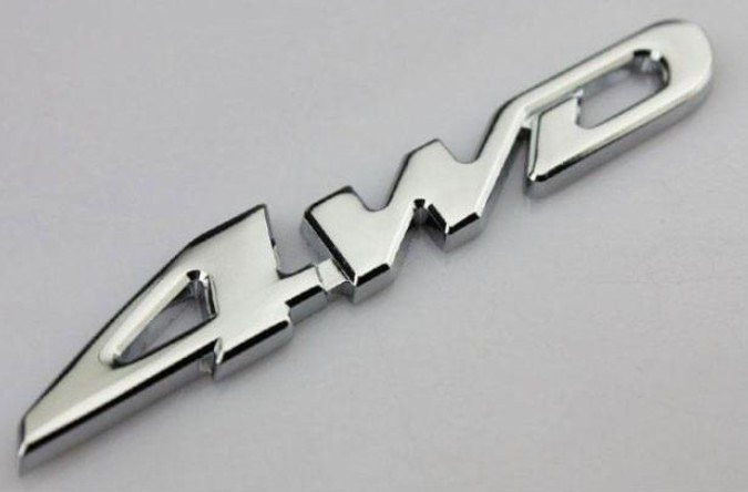 3D-емблема 4WD