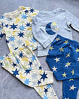 Хлопковые пижамы для мальчиков от George Белый, 74-80