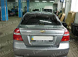Спойлер Chevrolet Aveo 3 T250 седан (спойлер на кришку багажника Шевроле Авео T250), фото 4
