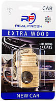 Ароматизатор Real Fresh Extra wood New Car (Новая Машина) 5 мл флакон на зеркало Импульс Авто арт.IP2762