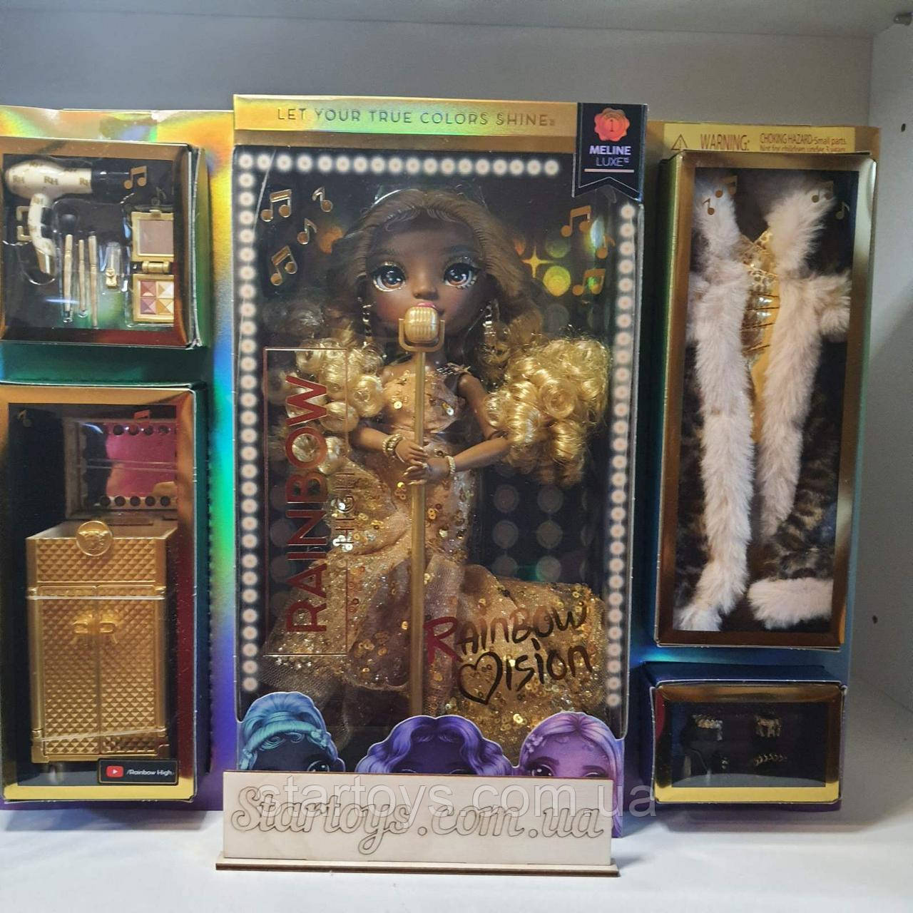 Лялька Rainbow High Rainbow Vision Divas Meline Luxe, фото 1