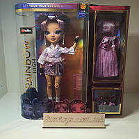 Лялька Рейнбоу Хай Ліла Ямамото Rainbow High S4 Lila Yamamoto Mauve Purple Fashion Doll