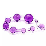 Анальне намисто - Рожевий - 31* 0,9 - 2,6 см - Анальні іграшки, фото 4