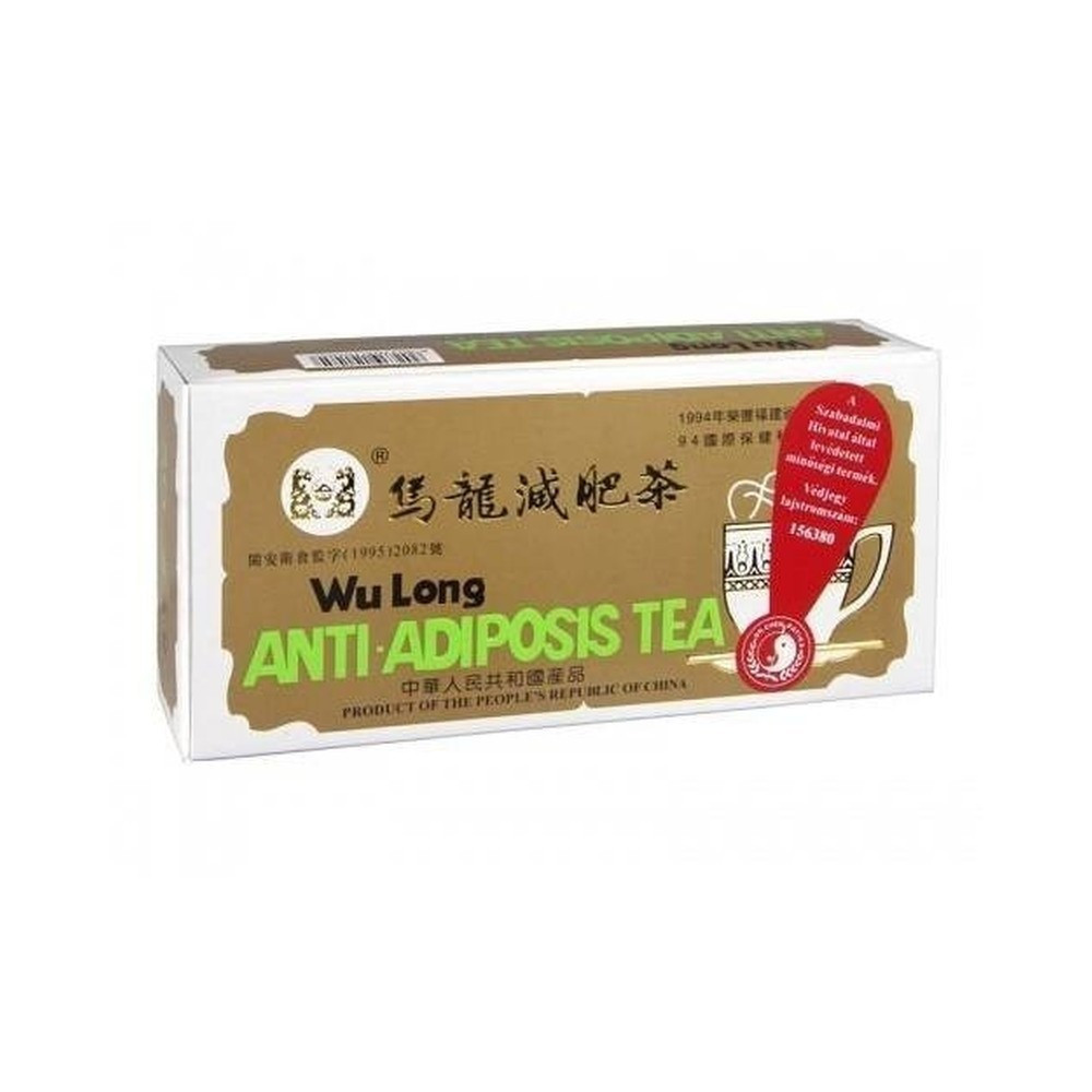 Оздоровчий трав'яний чай для поліпшення самопочуття Dr.Chen Wulong Anti-Adiposis Tea 30 x 4 g