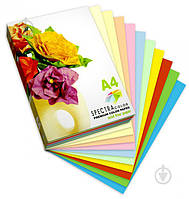 Кольоровий папір Spectra Color А4 80г/м2, 100 аркушів , набір 10 кольорів (6 пастель і 4 інтенсив по листів)